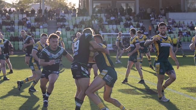 The Maitland Pickers were too strong for the Cessnock Goannas, booking their spot in the grand final. Photo: Newcastle Rugby League.