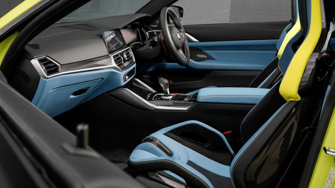 BMW customers can choose wild colour combinations for the car’s interior.