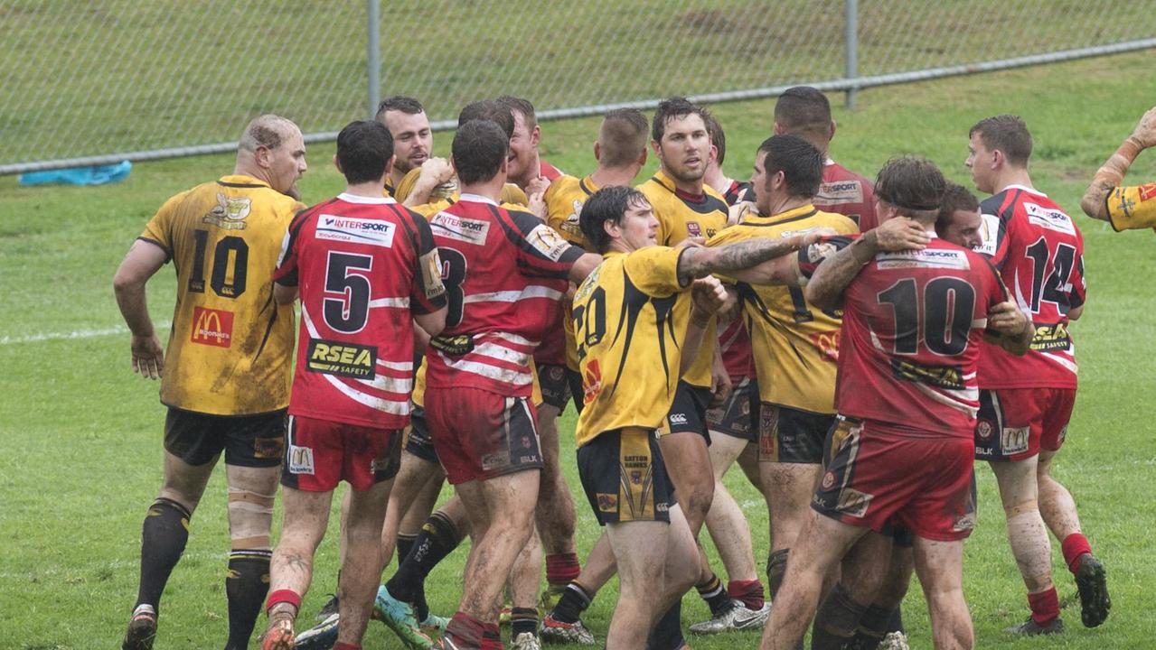 TRL Reserve grade Grand Final Gatton vs Valleys. Saturday Sep 17, 2016.