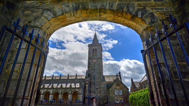 St. Andrews University, Scotland.