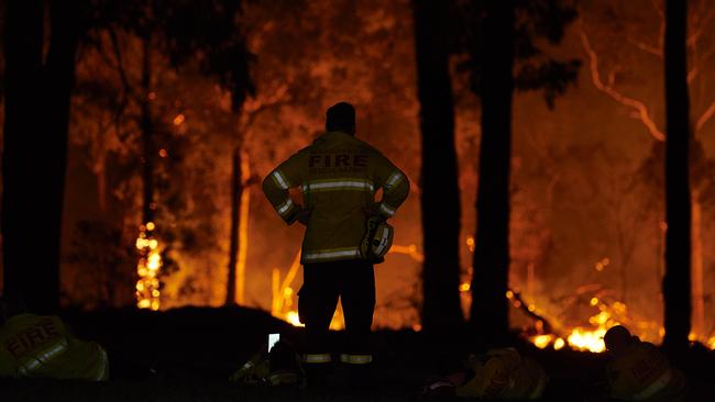 Fireys will receive new mental health support following the devastating Black Summer Fires. . (Photo by Brett Hemmings/Getty Images)