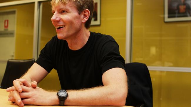 Skeptical environmentalist Bjorn Lomborg, at News Ltd offices in Surry Hills, Sydney.