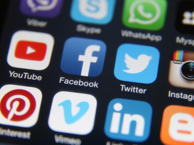 Australians are addicted to all sorts of social media apps on their phones. Picture: AFP