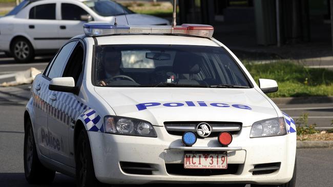 A man has been charged after police pulled over a motorcyclist in Ferntree Gully.