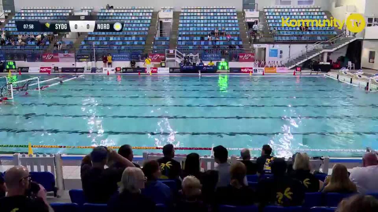 Replay: 2025 Australian Youth Water Polo Championships Week 1 Day 5 - Indoor Pool 1