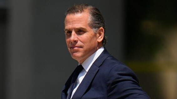 Hunter Biden after a court appearance in July. Picture: AP