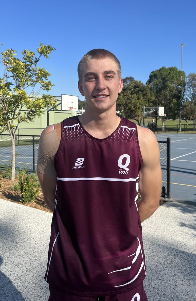 QRSS School Sport Netball under-19 boys. Pictured: Daniel Statton