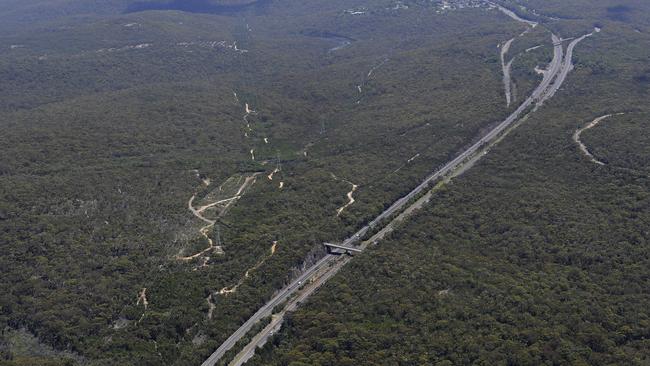 The SouthConnex motorway would link to the M1 Princes Motorway, towards Wollongong, pictured above.