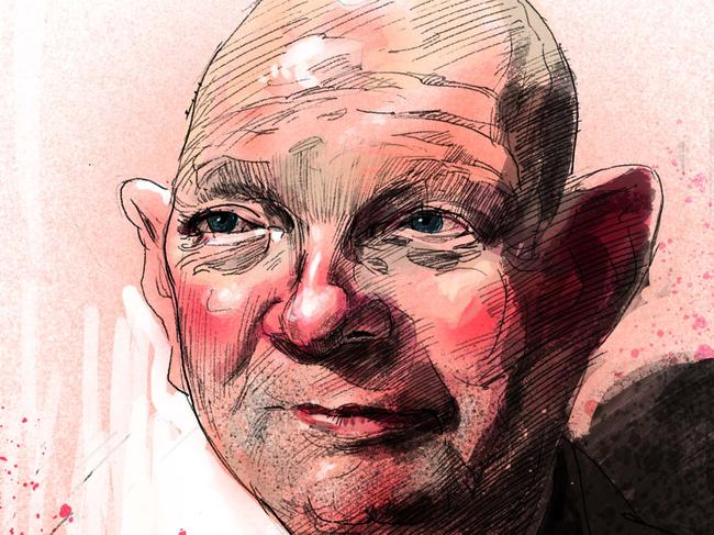 Gordon Cairns. Illustration: Johannes Leak.