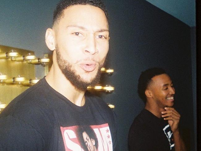 Ben Simmons instagram images