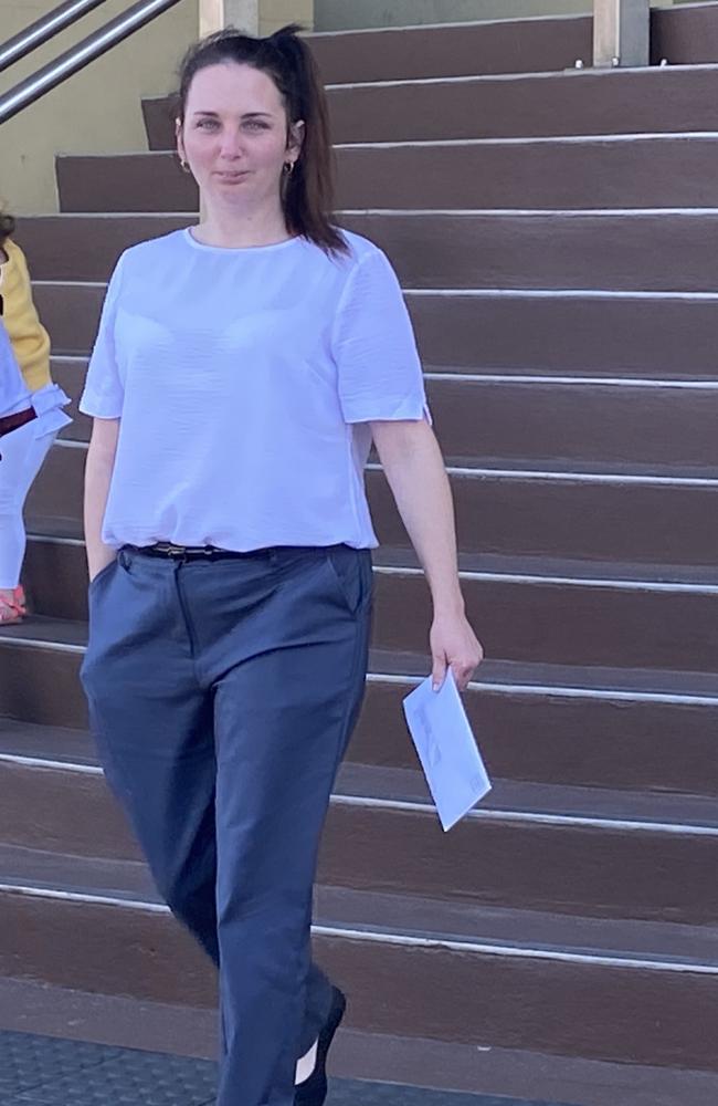 Caitlyn Leigh Garven faced Mackay Supreme Court on Monday, July 12, 2021, after running a methylamphetamines operation from her Beaconsfield home. Picture: Heidi Petith