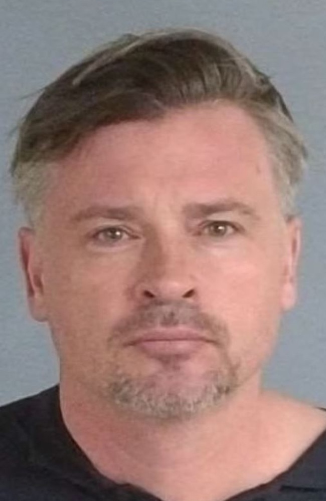 Tom Welling is unrecognisable in a mugshot following his DUI arrest on Sunday. Picture: Siskiyou County Sheriff's Office