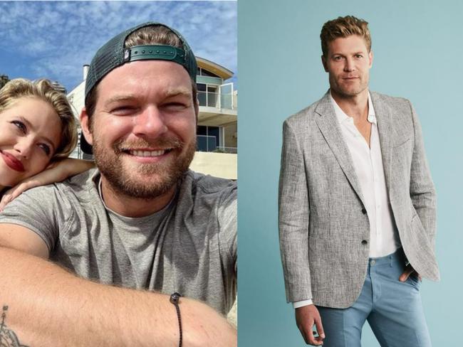 Left ro right: Kassandra Clementi's new partner, Dan McKerna, who is TV host of Saved By The Barn, and Clementi's ex prior to Toboni, Bondi TV vet Dr. Chris Brown.