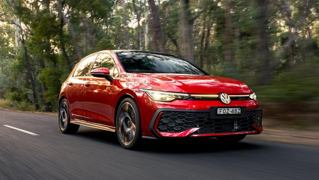 Volkswagen has updated the Golf GTI for 2025. Picture: Supplied