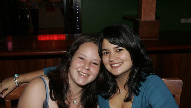 TCP Timeout 16/09/06 Out and About in pubs and clubs in Cairns. Jana and Jess at Shenanigans. Keywords / pub / club / Jana / Jess