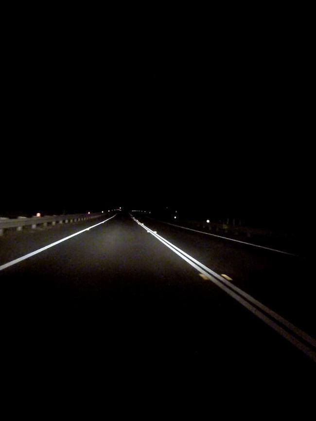 Bianca Biasi has visited the spooky road at night for an upcoming documentary. Picture: Bianca Biasi