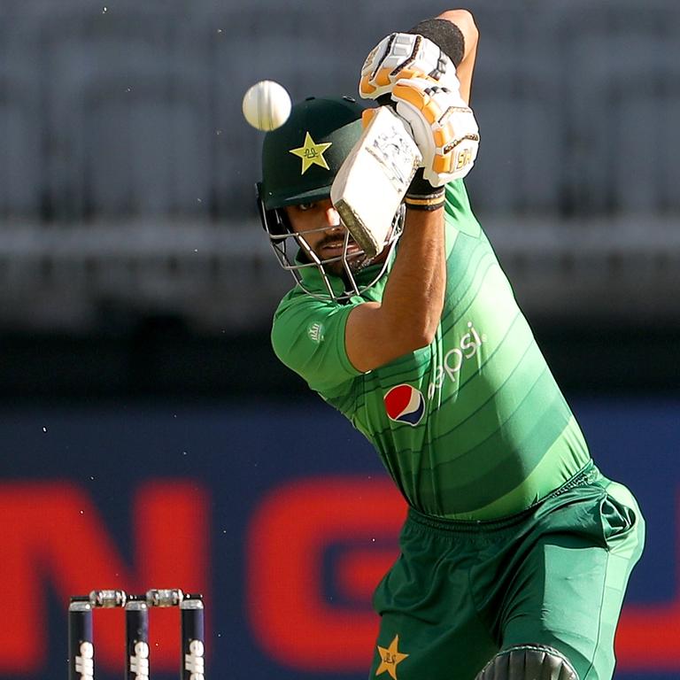 Pakistan star Babar Azam is second on the ICC T20 batting rankings. Picture: AAP Image/Richard Wainwright