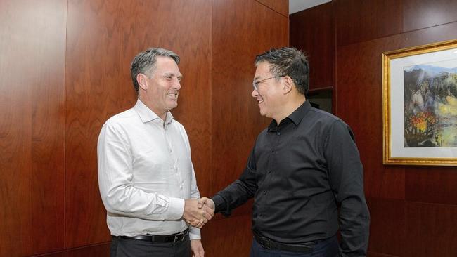 Richard Marles has met with Chinese diplomats 10 times in the last five years. Picture: Supplied