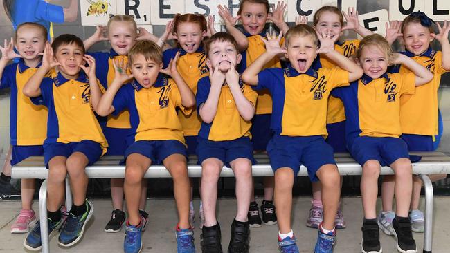 Parke State School Preps. Picture: Patrick Woods.