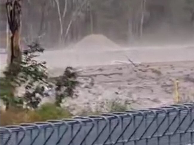 Dust invades homes at Burrum Heads near the Dolphin Waters housing estate.