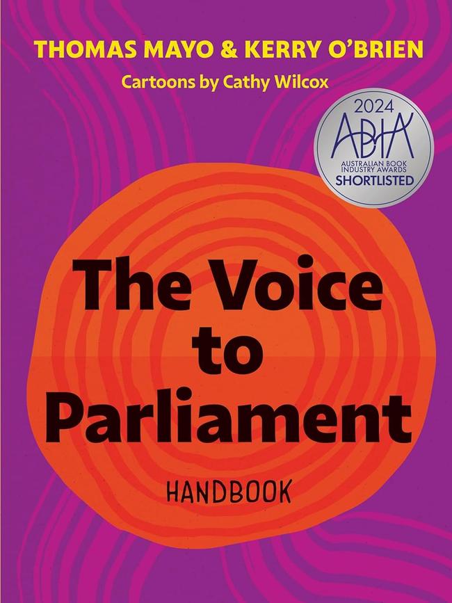 The Voice to Parliament handbook has been named Book of the Year at the Australian Book Industry Awards