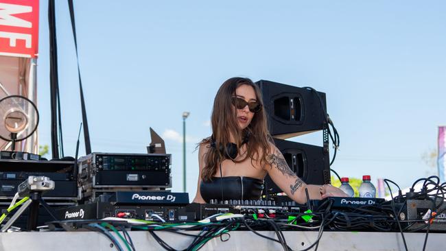 Madison Reed at the 2024 edition of BASSINTHEGRASS. Picture: Pema Tamang Pakhrin