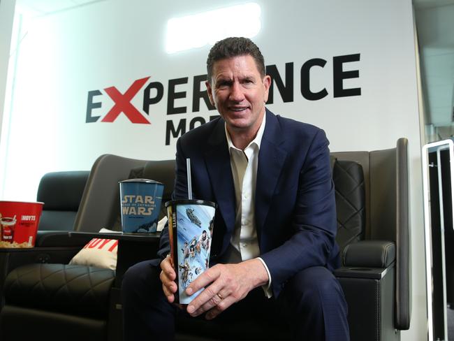 18/12/2019. Hoyts CEO Damian Keogh, pictured at their offices in Sydney. Britta Campion / The Australian
