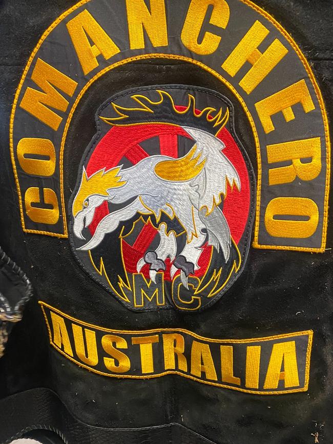 A Comanchero bikie vest. Picture: NSW Police