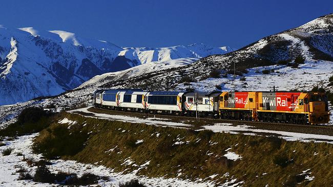 Just sit and watch — one of life’s most simplest pleasures. Picture: KiwiRail Scenic Journeys. Cass Bank