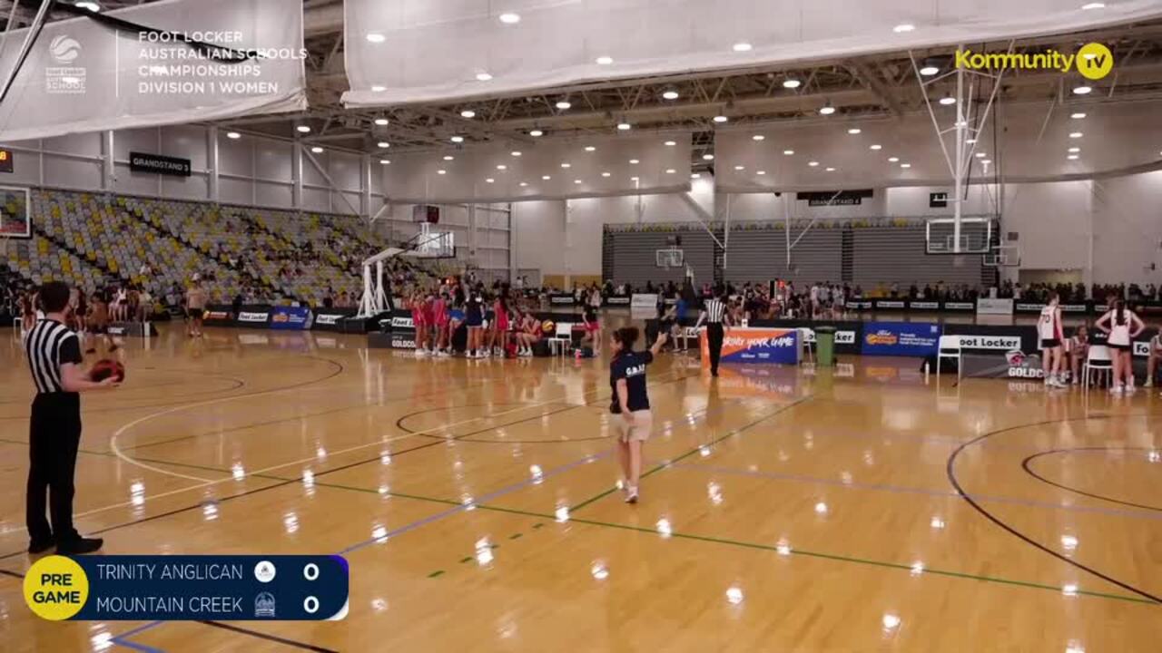 Replay:  Trinity Anglican College v Mountain Creek SHS (U20 Women Div 1) - 2024 Basketball Australia Schools Championships Day 3