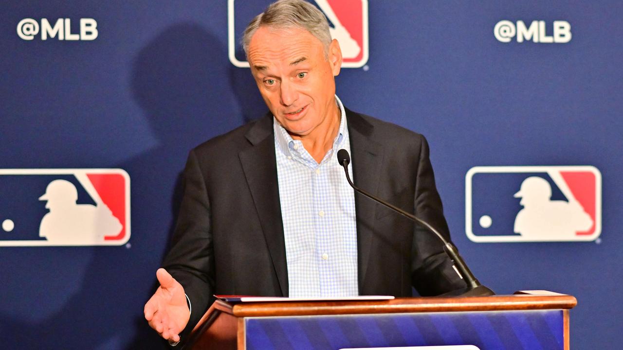 Major League Baseball Commissioner Rob Manfred. Photo by Julio Cesar AGUILAR / GETTY IMAGES NORTH AMERICA / AFP