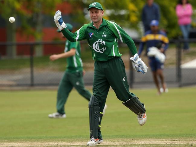 Brent Kremer in one of his final games for Croydon. Picture: Stuart Milligan