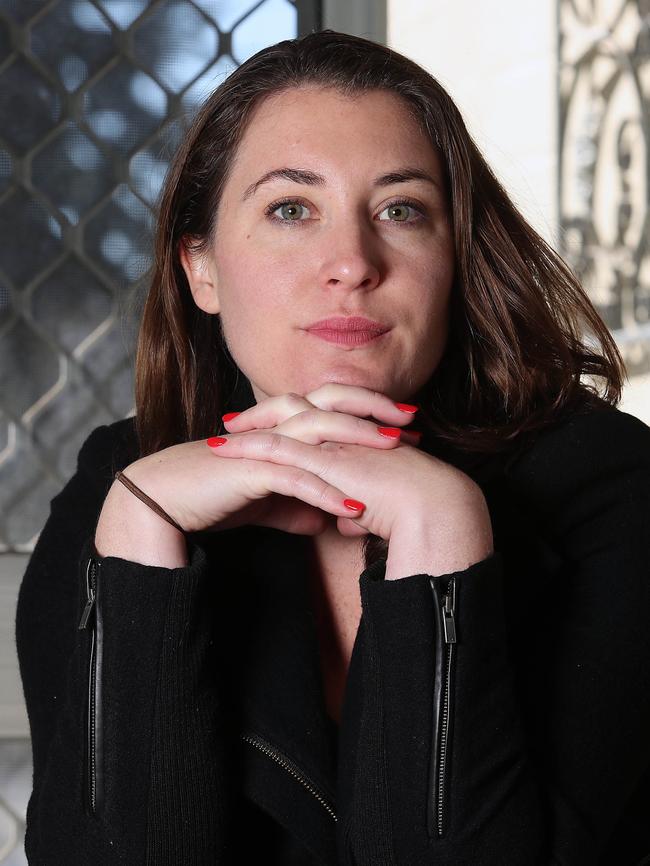 Annika Smethurst at home in Canberra. Picture: Gary Ramage