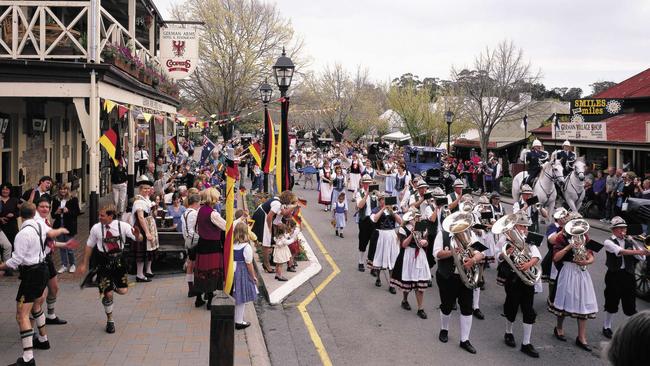 Hahndorf is the home of Australia’s oldest surviving German settlement. Picture: SATC/Milton Wordley