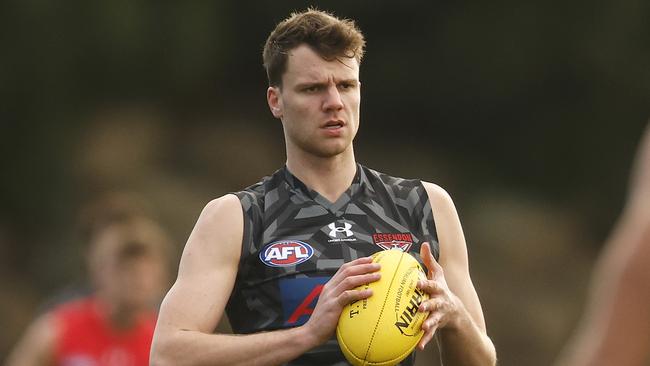 Jordan Ridley was incredible in his first game for the year. Picture: Daniel Pockett/AFL Photos/via Getty Images