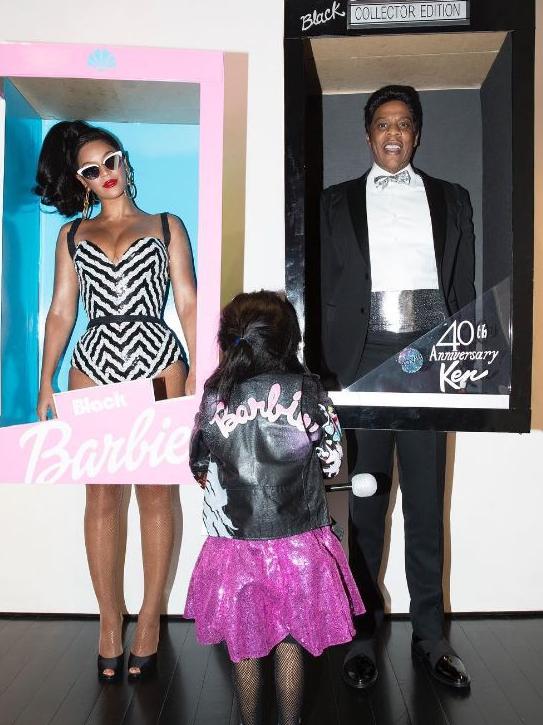 Halloween 2016 via social media ... Beyonce, Blue Ivy and Jay-Z. Picture: Instagram