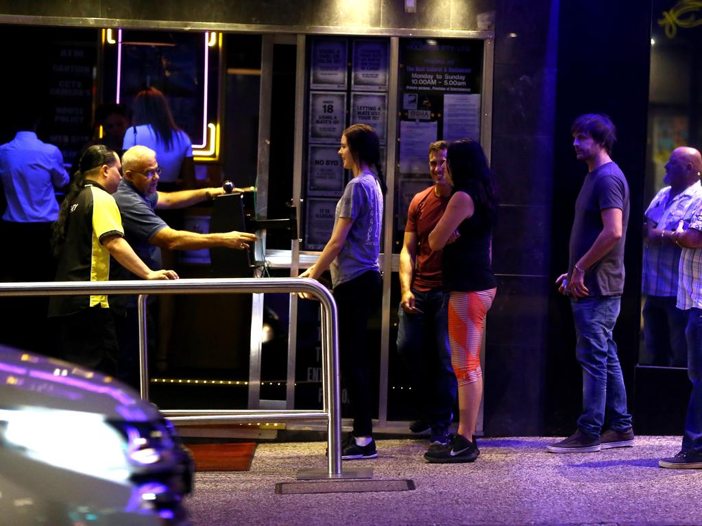 Activity in the Fortitude Valley nightclub area. Picture: AAP/David Clark