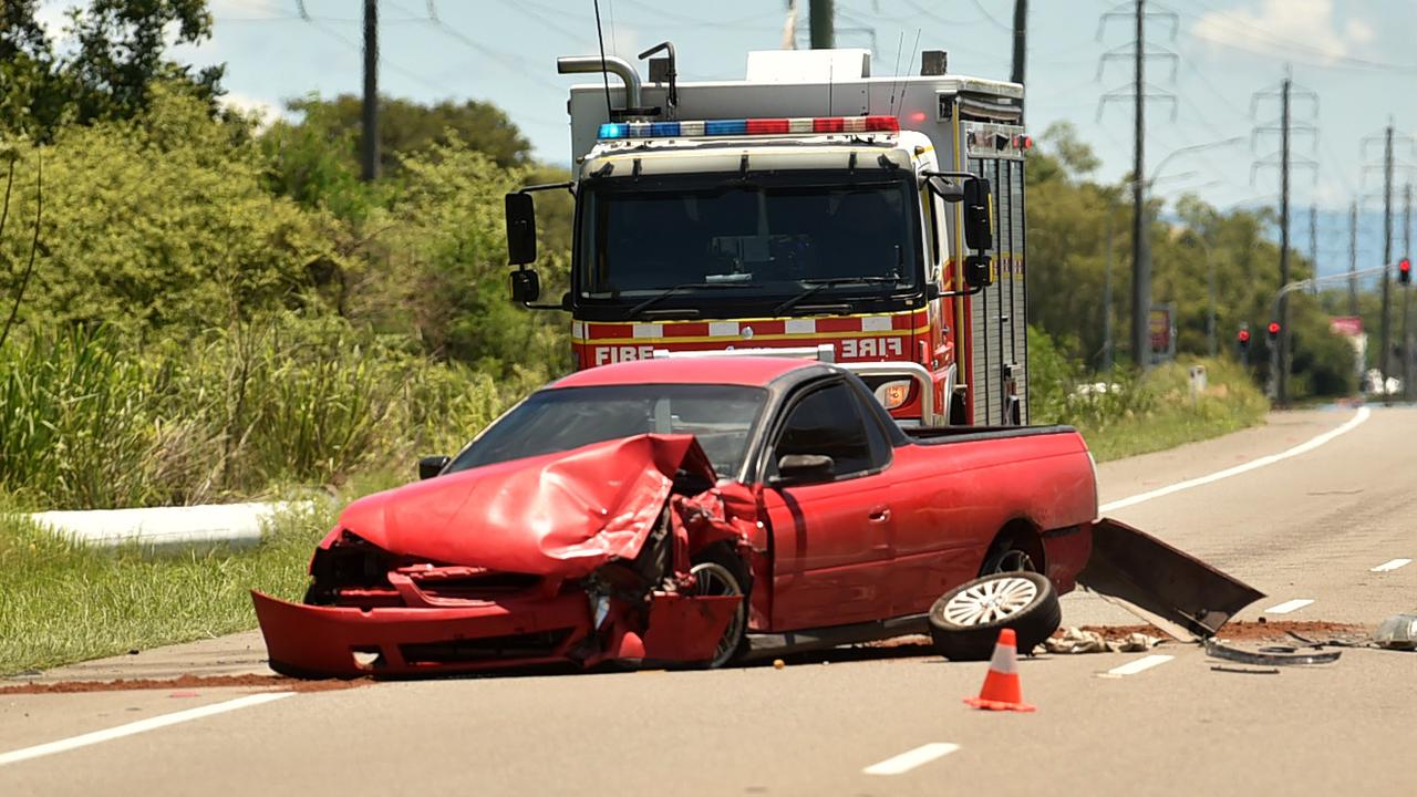 Bruce Highway shut in multiple spots after car crashes in Townsville ...