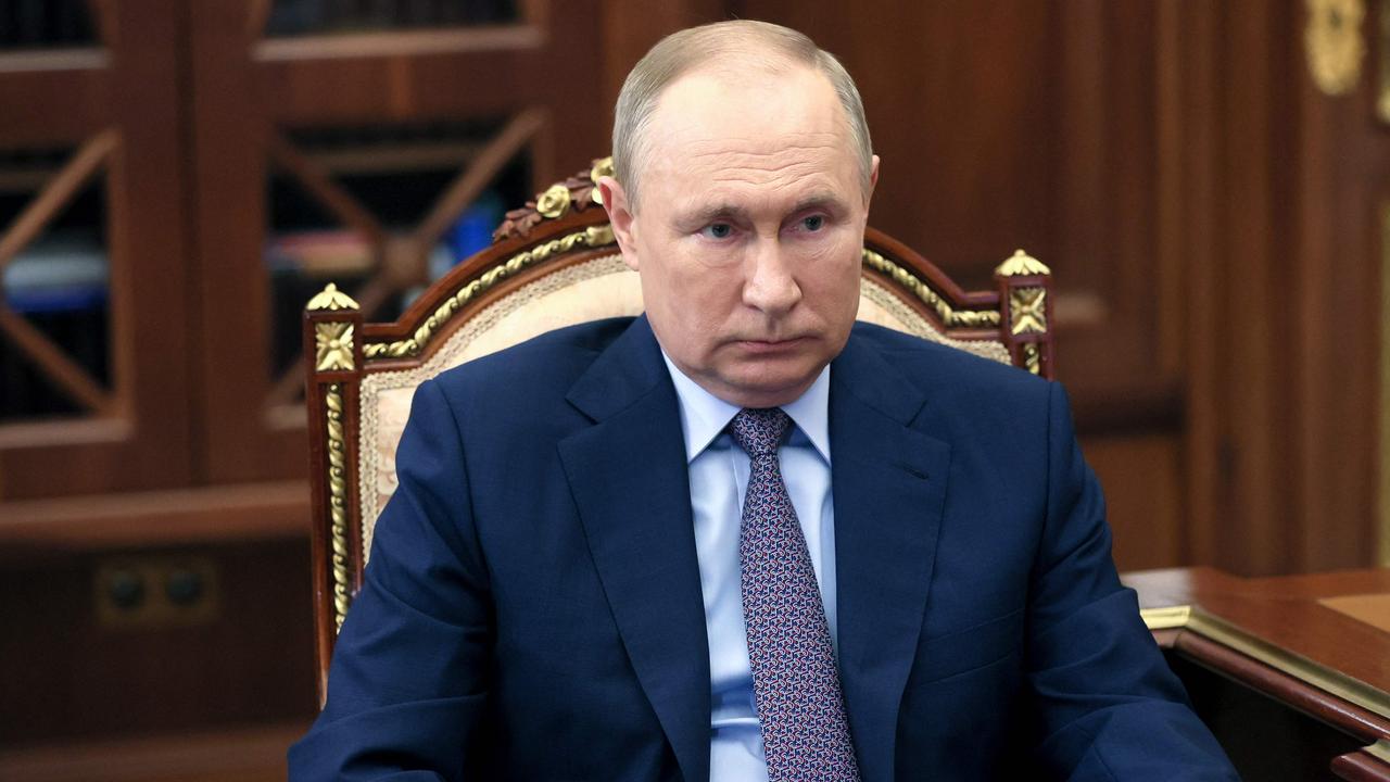 Russian President Vladimir Putin. Picture: Mikhail Metzel/Sputnik/AFP