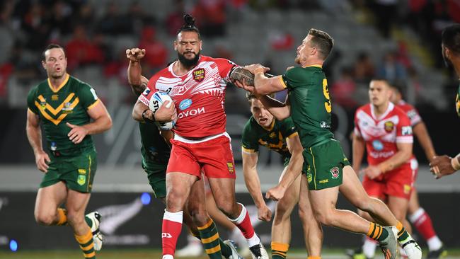 Tonga international Ben Murdoch-Masila is set to join the Dragons. NRL Imagery.