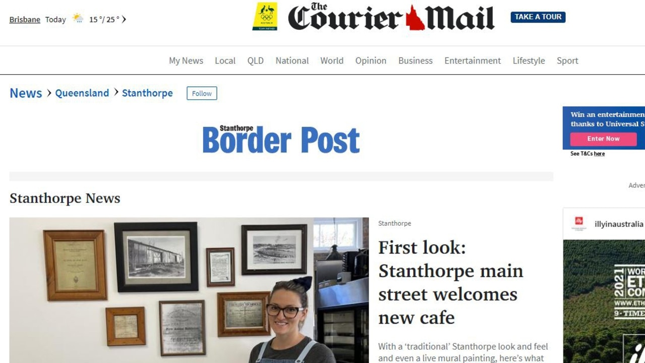 Stanthorpe Border Post Joins The Courier Mail To Bring You News Rewards The Courier Mail