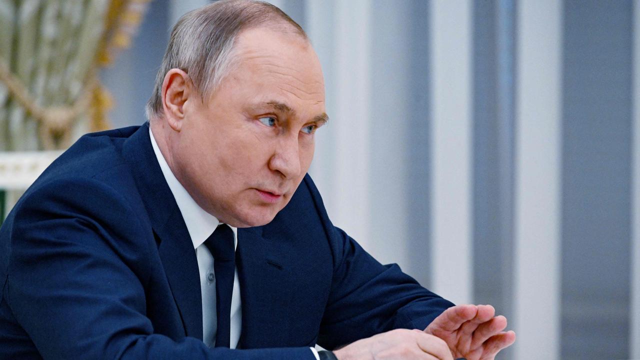 Russian President Vladimir Putin could declare war within days. Picture: Vladimir Astapkovich/Sputnik/AFP