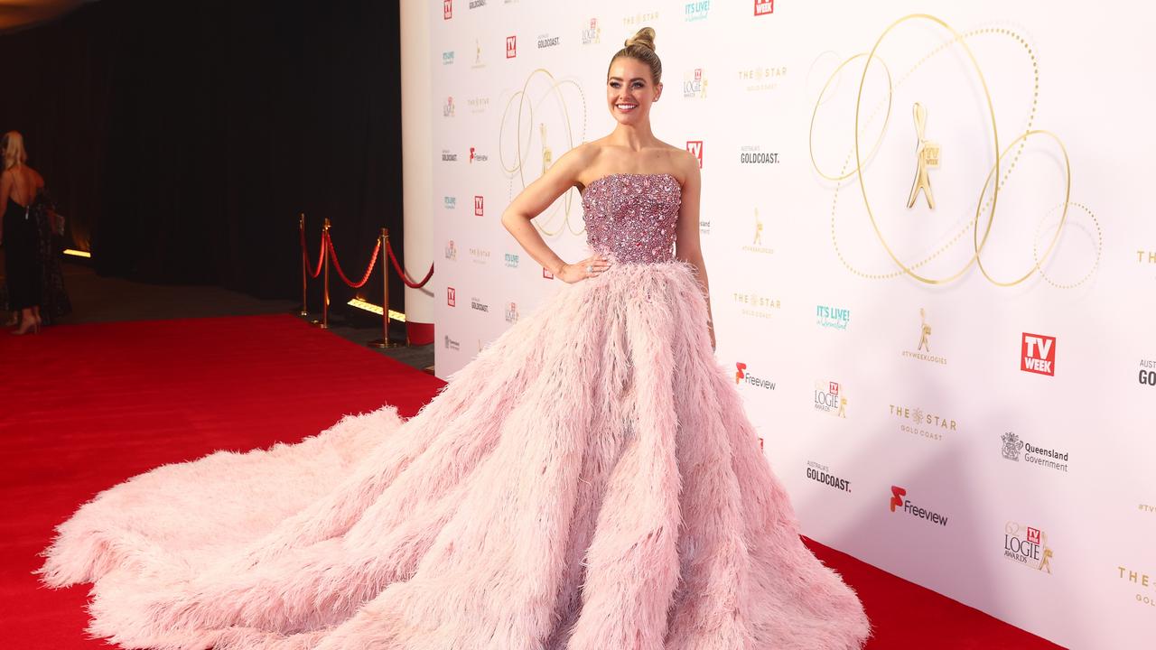 April Rose Pengilly attends the 62nd TV Week Logie Awards on June 19, 2022 in Gold Coast, Australia. (Photo by Chris Hyde/Getty Images)