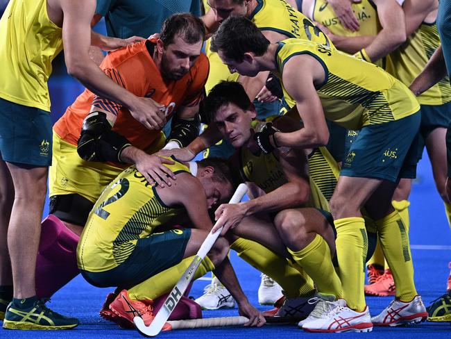 A cruel end: Tears as hockey suffer penalty agony