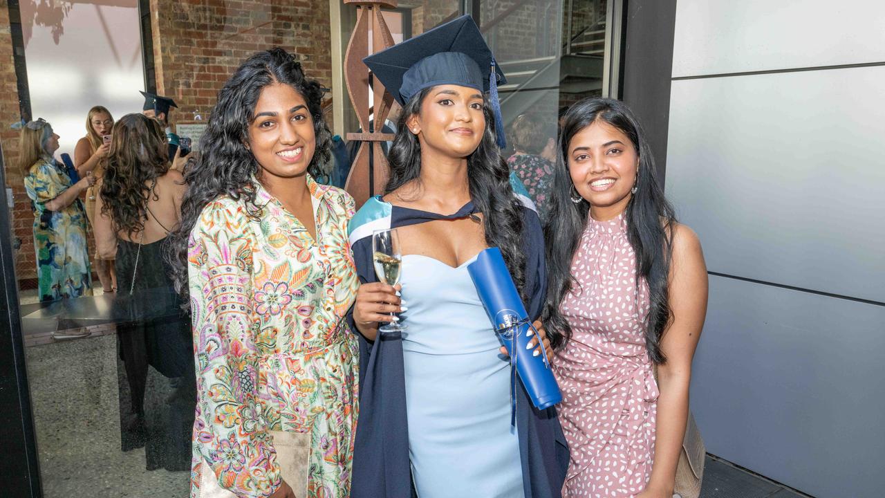 04-02-2025 Deakin Graduation Bachelor of Exercise and Sport Science, Uma, Shehara and Manodi