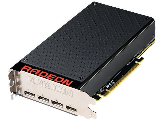 AMD's new R9 Fury X high memory bandwidth (HBM) graphics card features memory stacked up like high rise to increase performance and reduce size.