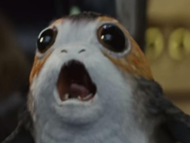 Porgs are already dividing Star Wars fans. Picture: YouTube