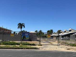 Construction of new townhouses under way at Prospect Street. Picture: Melanie Plane