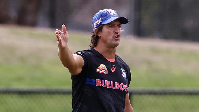 The pressure is on Western Bulldogs coach Luke Beveridge this year. Picture: Michael Klein