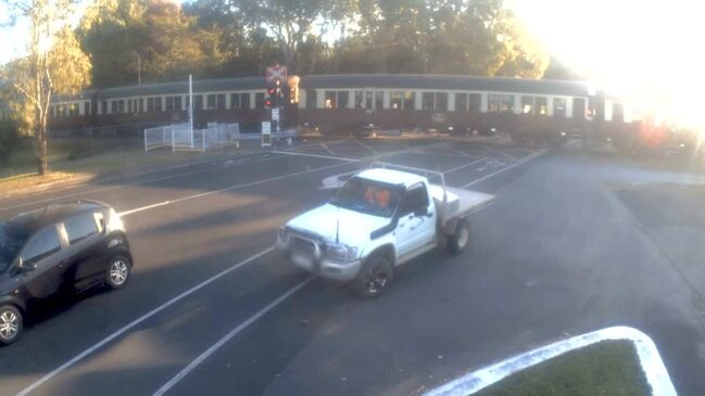 Rail crossing near misses